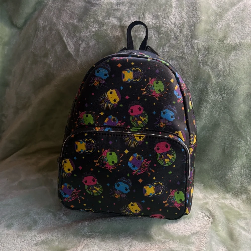 Funko POP Marvel: The Infinity Saga BLACKLIGHT Mini Backpack - Picture 1 of 10